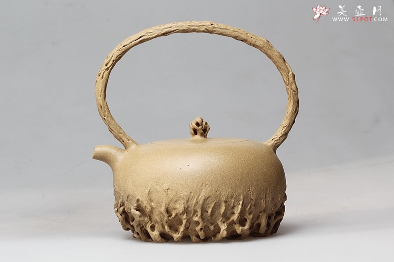 紫砂壶图片：本源提梁壶 - 美壶网