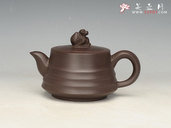 紫砂壶图片：步步高升 - 美壶网