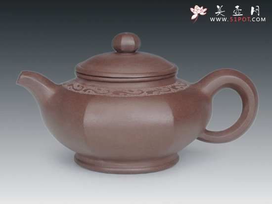 紫砂壶图片：六方 - 美壶网