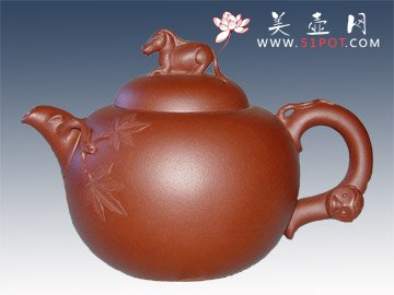 紫砂壶图片：马上封侯 - 美壶网