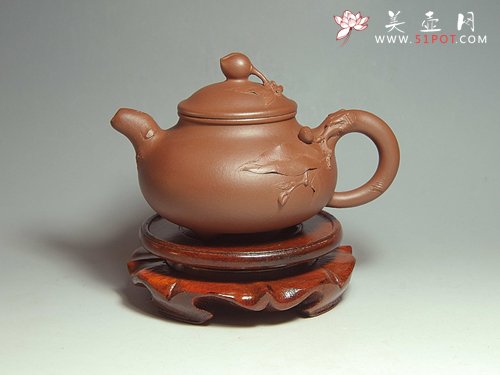 紫砂壶图片：福寿 - 美壶网