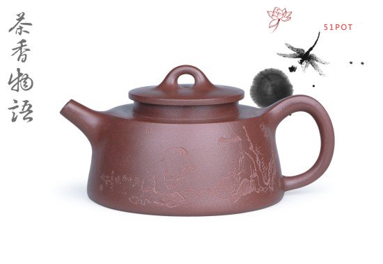 紫砂壶图片：渔罩 - 美壶网