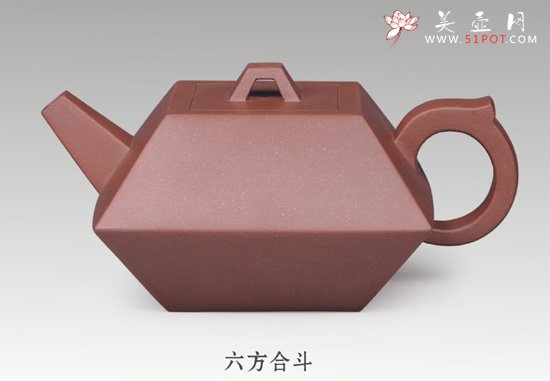 紫砂壶图片：六方合斗 - 美壶网