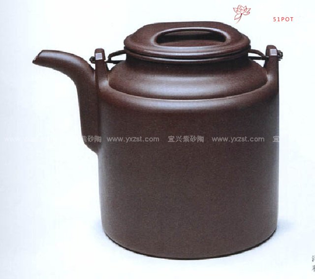 紫砂壶图片：洋桶壶 - 美壶网