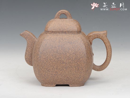 紫砂壶图片：四方抽角 - 美壶网