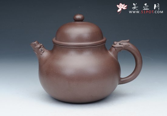 紫砂壶图片：龙天壶 - 美壶网