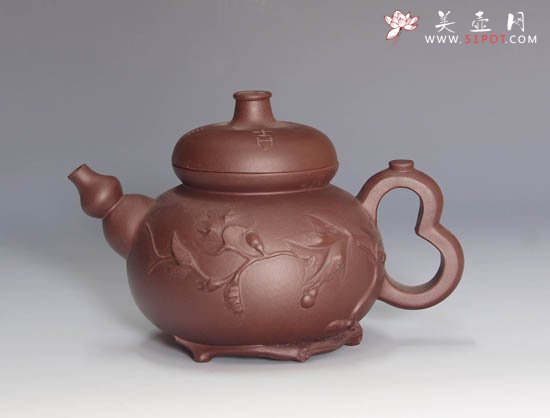 紫砂壶图片：葫芦 - 美壶网