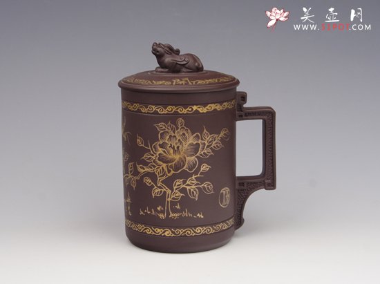 紫砂壶图片：牡丹 - 美壶网