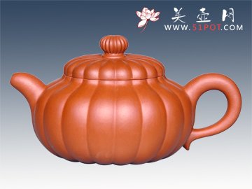 紫砂壶图片：菊瓣壶 - 美壶网