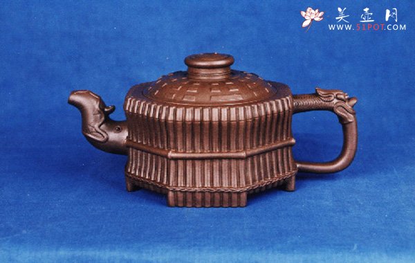 紫砂壶图片：八面玲珑 - 美壶网