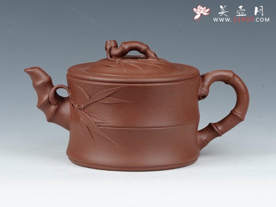 紫砂壶图片：竹段 - 美壶网
