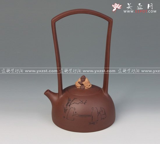 紫砂壶图片：论心 - 美壶网