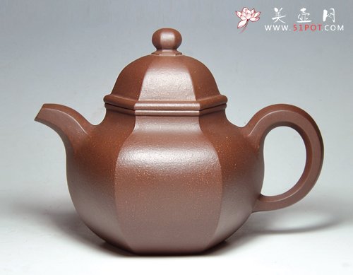 紫砂壶图片：六方掇球 - 美壶网