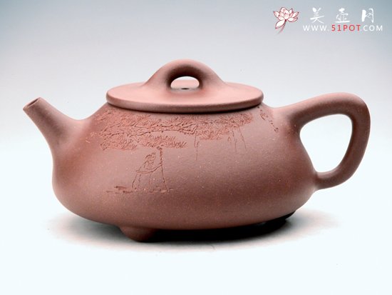 紫砂壶图片：景舟石瓢(全手工) - 美壶网