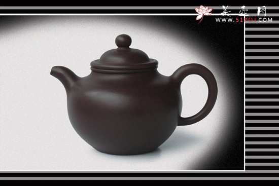 紫砂壶图片：大亨掇球 - 美壶网