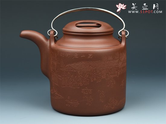 紫砂壶图片：洋桶 - 美壶网