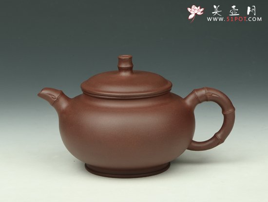 紫砂壶图片：竹节 - 美壶网