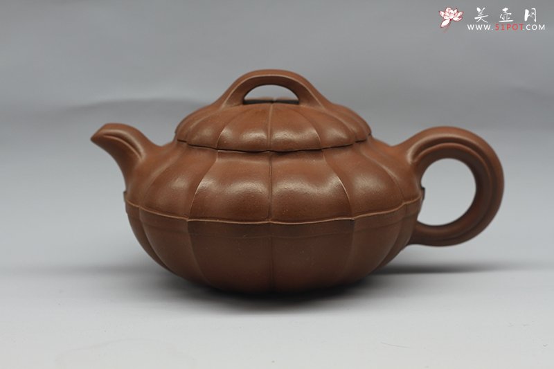 紫砂壶图片：金南瓜壶 - 美壶网