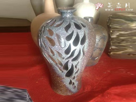 紫砂壶图片：彩陶瓶 - 美壶网