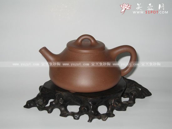 紫砂壶图片：子冶石瓢 - 美壶网