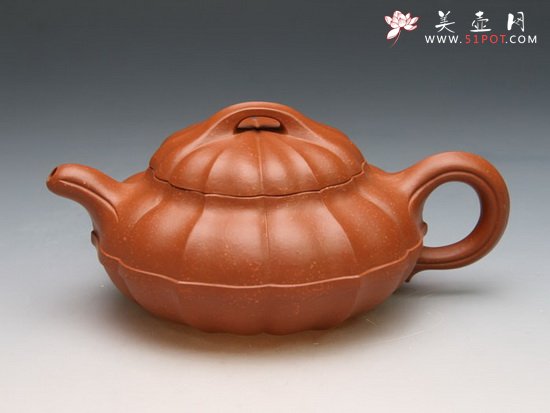 紫砂壶图片：葵瓣桥线 - 美壶网