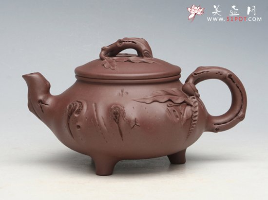 紫砂壶图片：桃韵 - 美壶网