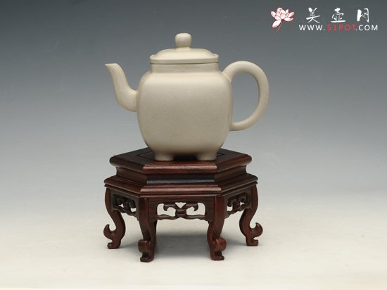 紫砂壶图片：鸣远四方 - 美壶网