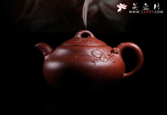 紫砂壶图片：春华秋实 - 美壶网