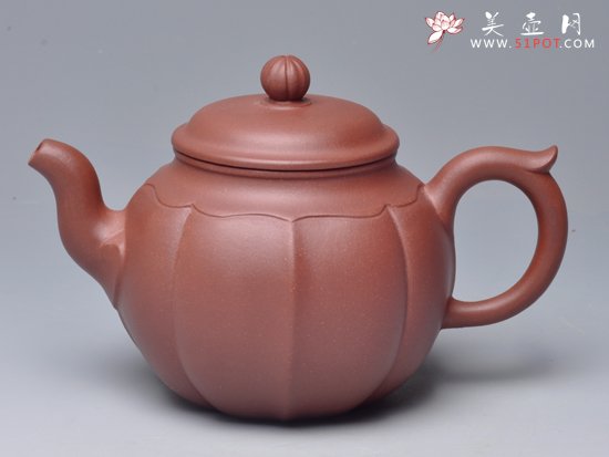 紫砂壶图片：菱花 - 美壶网