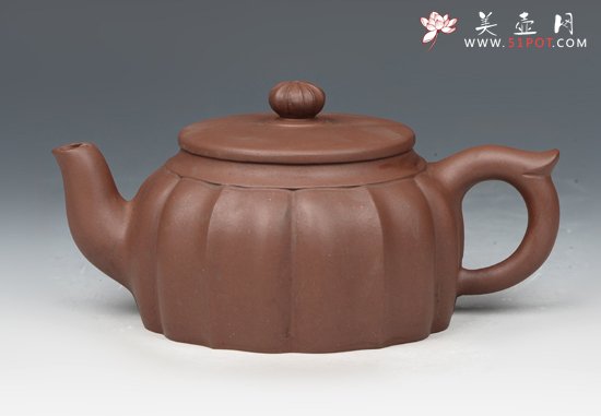 紫砂壶图片：菱花 - 美壶网