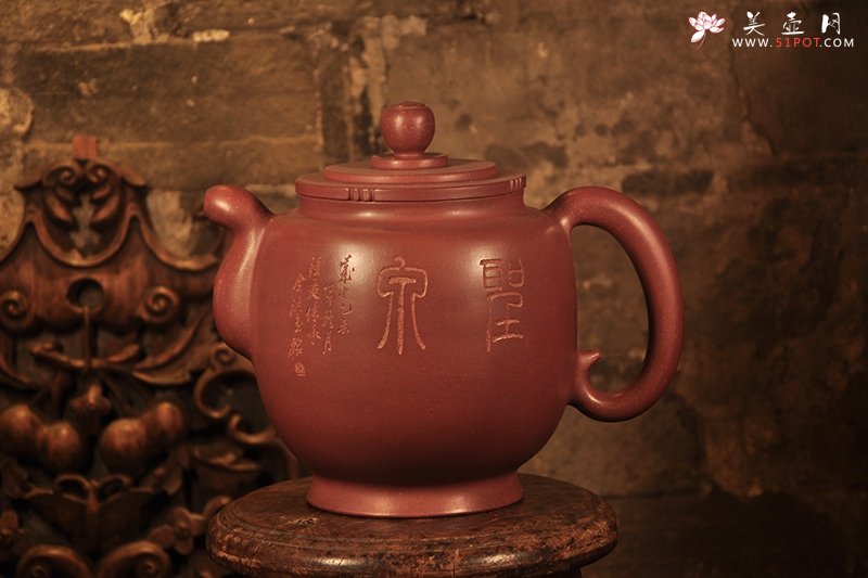 紫砂壶图片：圣泉壶 - 美壶网
