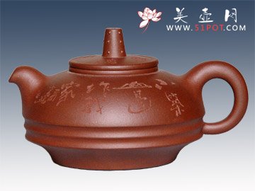 紫砂壶图片：紫玉金砂 - 美壶网