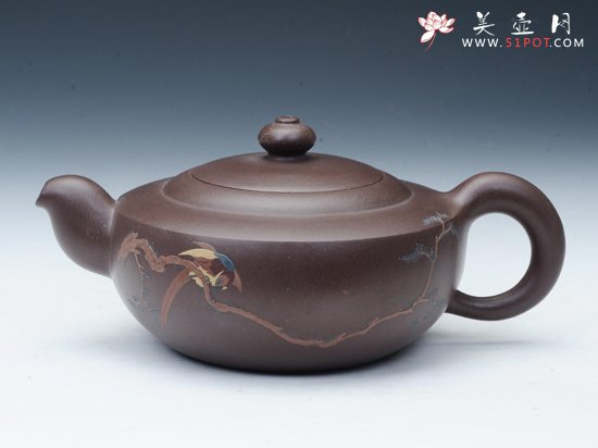 紫砂壶图片：浪珠 400CC - 美壶网