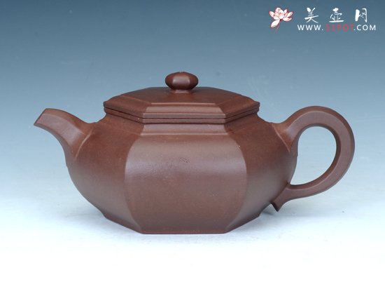 紫砂壶图片：大彬六方壶 - 美壶网