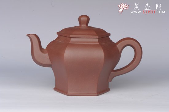 紫砂壶图片：六方宫灯 - 美壶网