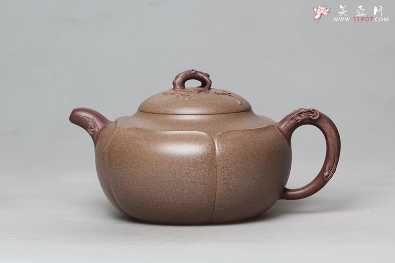 紫砂壶图片：竞媚壶 - 美壶网