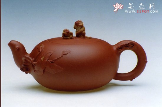 紫砂壶图片：天伦之乐 - 美壶网