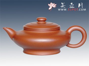 紫砂壶图片：水扁 - 美壶网