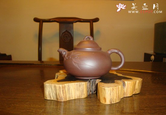 紫砂壶图片：雅竹 - 美壶网
