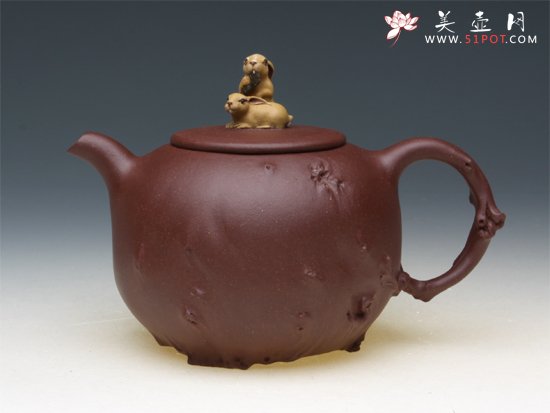 紫砂壶图片：田园卯趣 - 美壶网