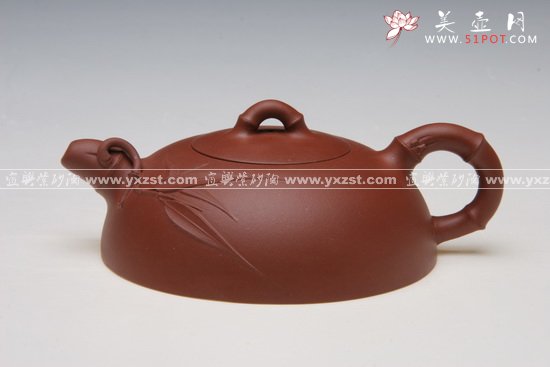 紫砂壶图片：扁竹 - 美壶网