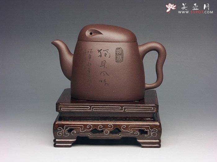 紫砂壶图片：生机勃勃 - 美壶网