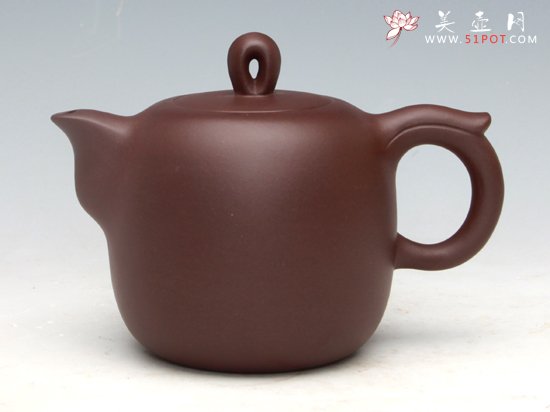 紫砂壶图片：凤鸣（紫泥）320ML - 美壶网