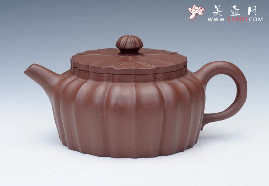 紫砂壶图片：葵八瓣 - 美壶网