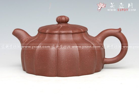 紫砂壶图片：菱花 - 美壶网