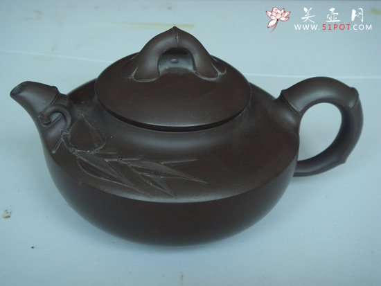 紫砂壶图片：合欢竹 - 美壶网