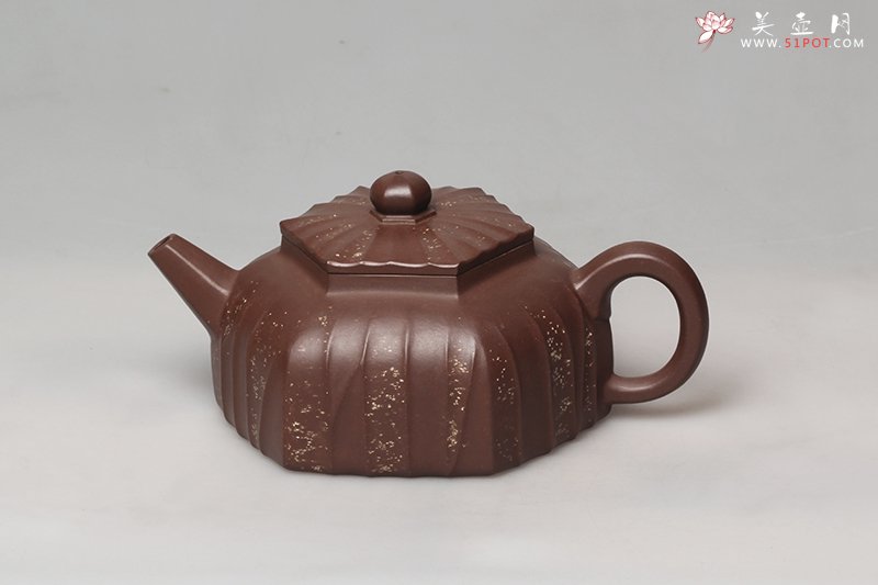 紫砂壶图片：金韵六方 - 美壶网