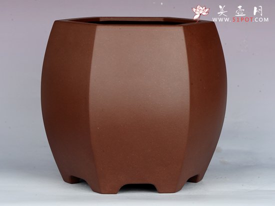 紫砂壶图片：鼓形笔筒 - 美壶网