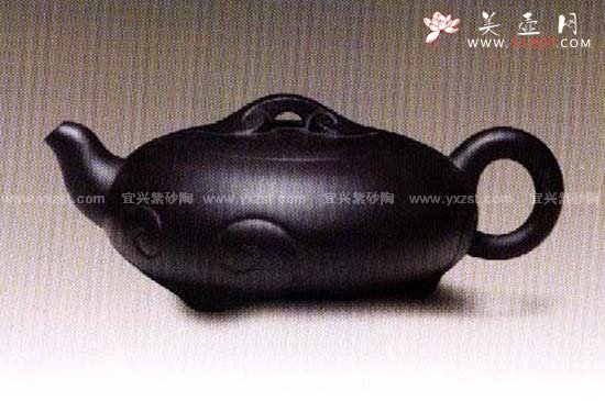 紫砂壶图片：玉扁如意 - 美壶网