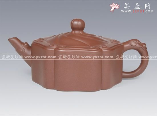 紫砂壶图片：龙头如意壶 拷贝 - 美壶网